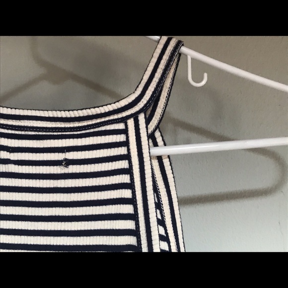 Madewell Cotton Stripped Dress - XS - Picture 3 of 4